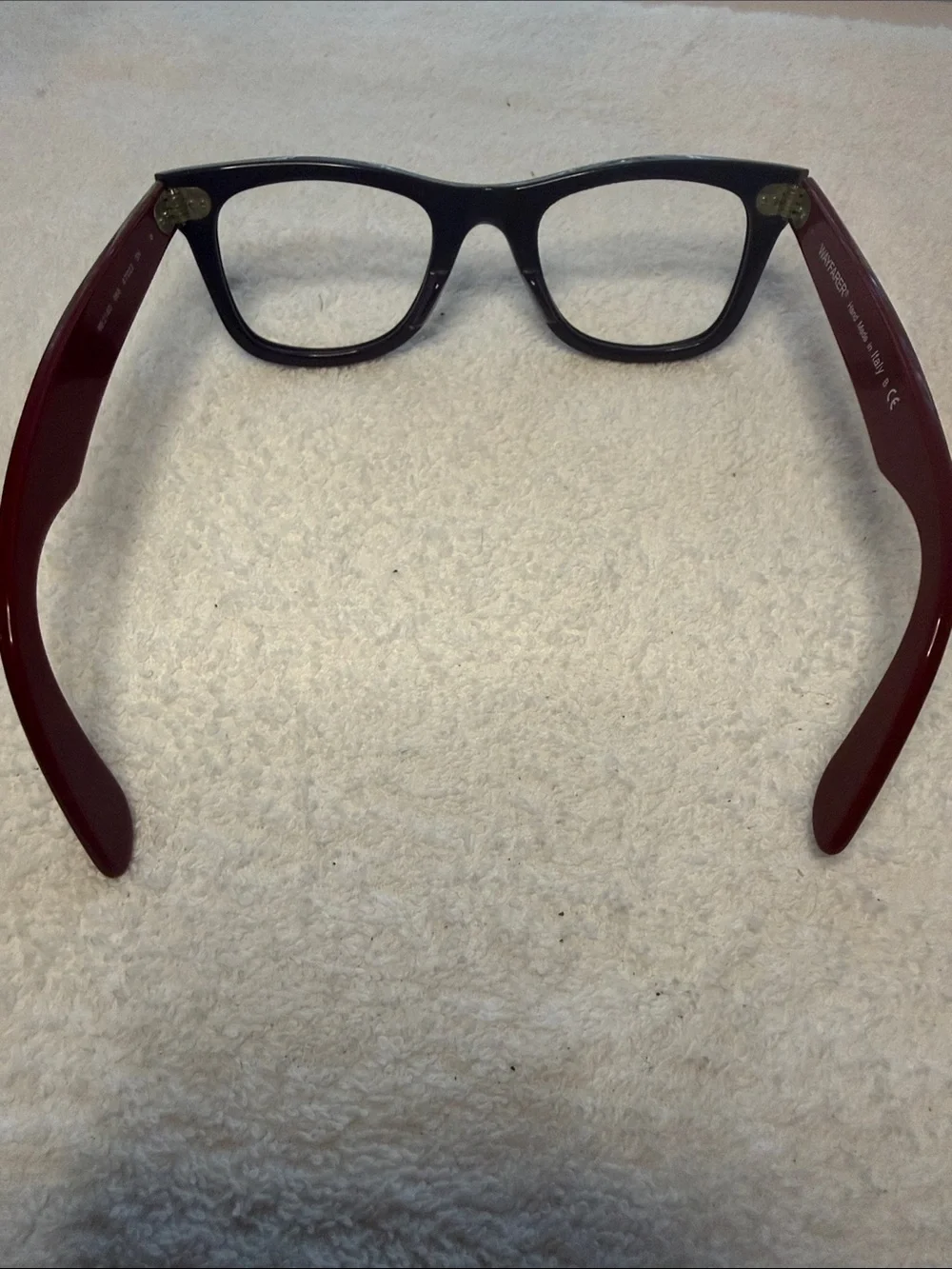Ray-Ban RB2140 47-22 Wayfarer Purple/Crimson Sunglasses Frames w/case